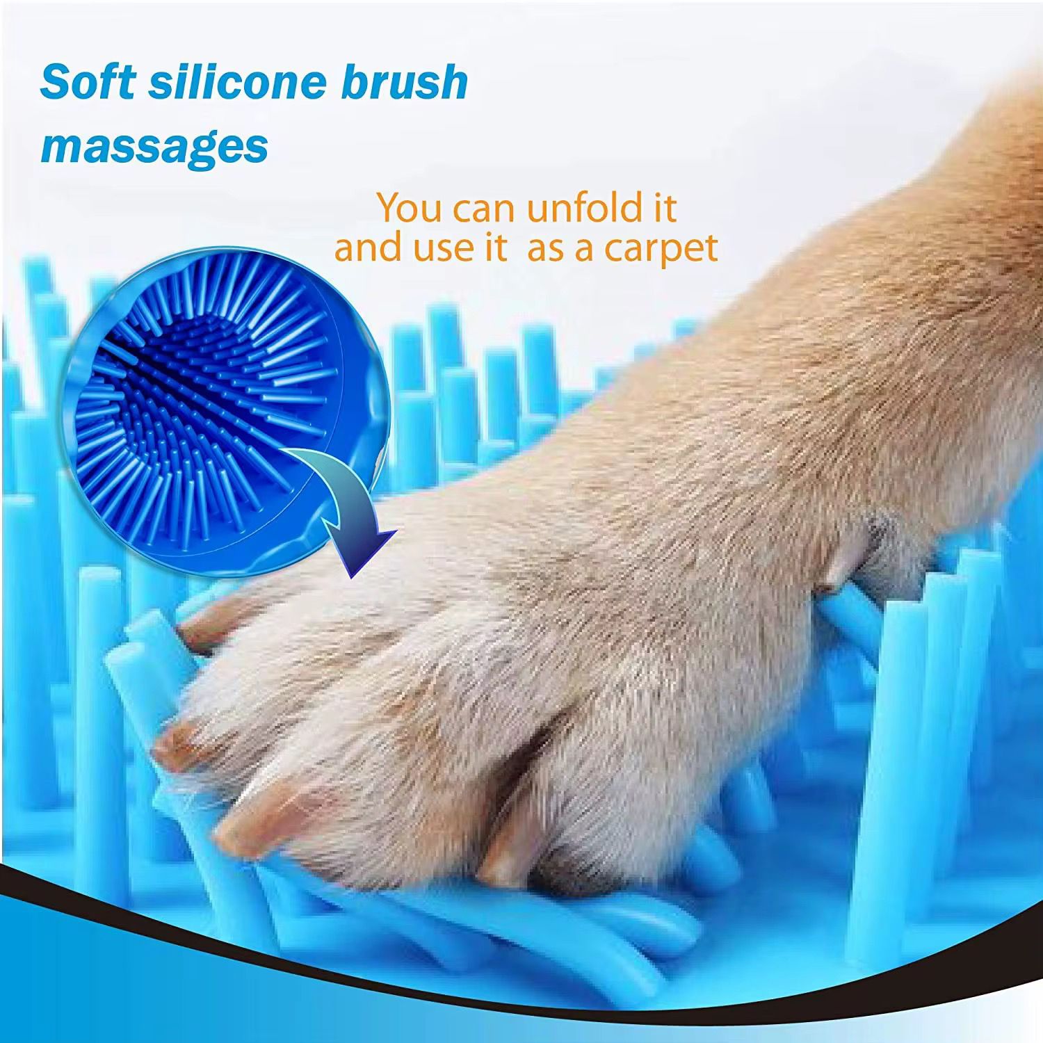 Portable 360° Pet Paw Washer Cup