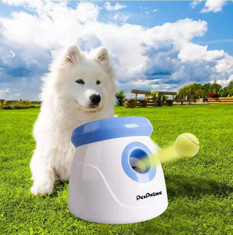 Automatic Dog Treat Dispenser & Ball Launcher