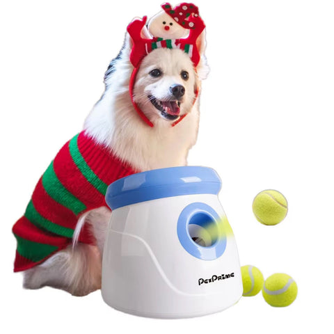 Automatic Dog Treat Dispenser & Ball Launcher