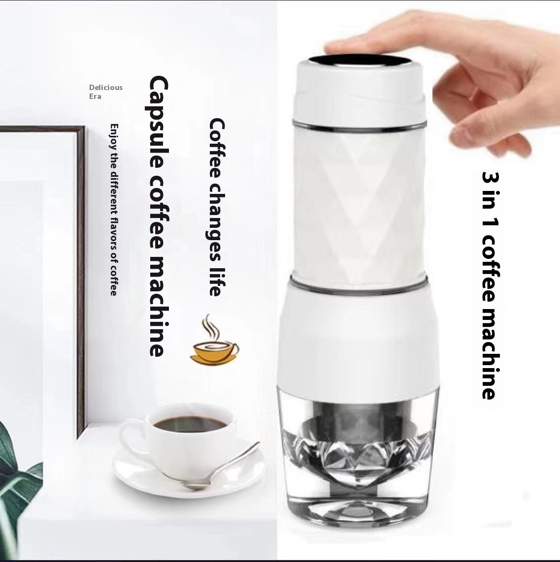 Mini Fashion Portable Espresso Coffee Machine